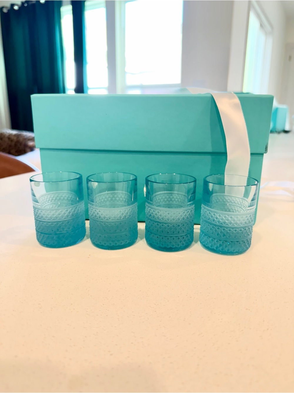 Tiffany & Co. Shot Glasses - Blue